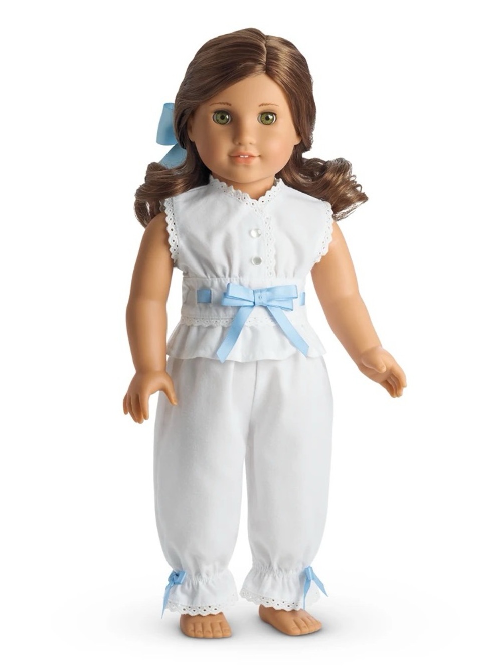 American Girl White Rebecca's Pajamas New in Box Vintage